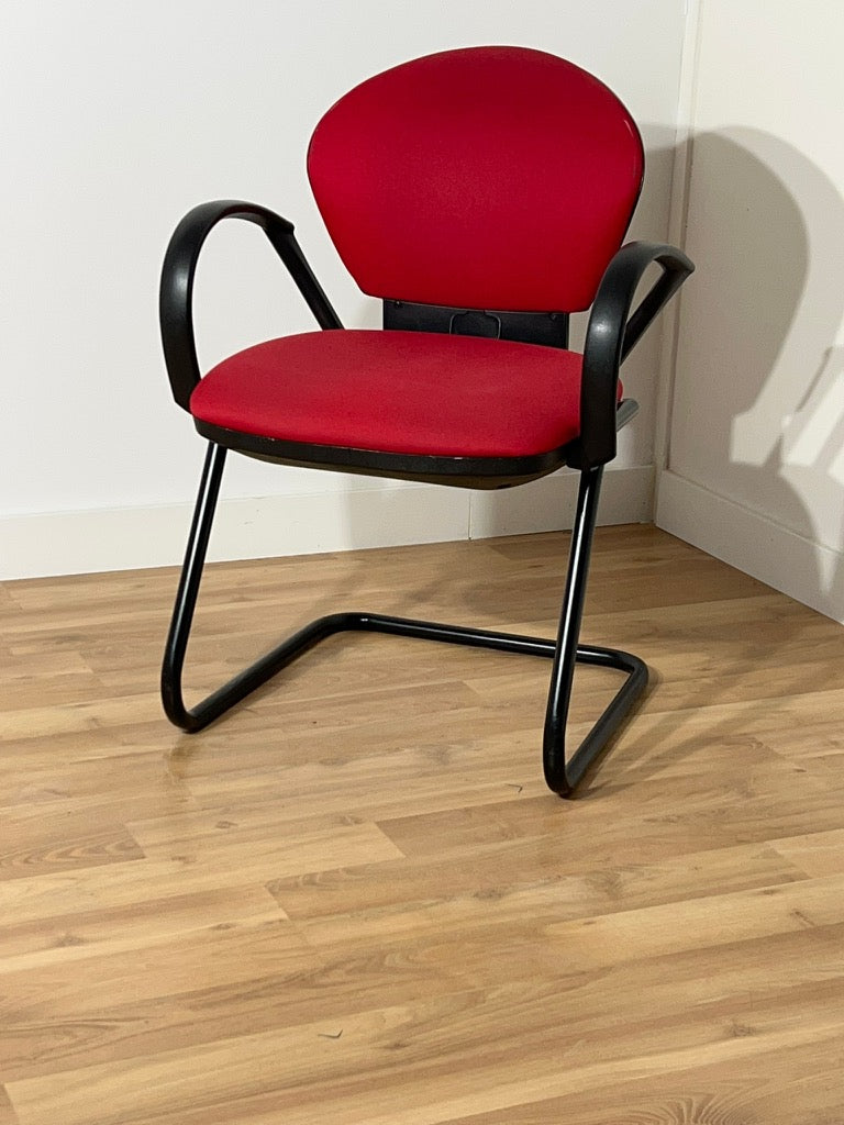 SILLA CONFIDENTE GIROFLEX ROJA