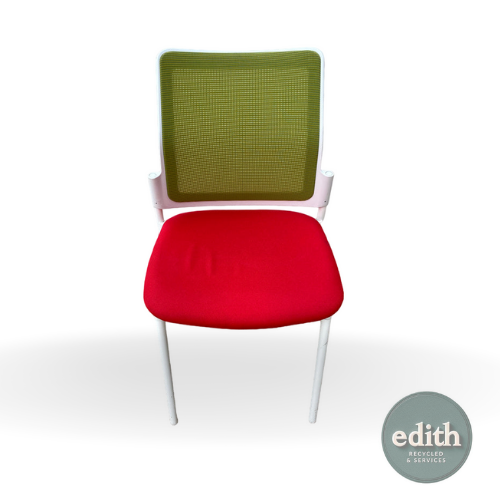 SILLA COLECTIVIDADES FIJA BICOLOR