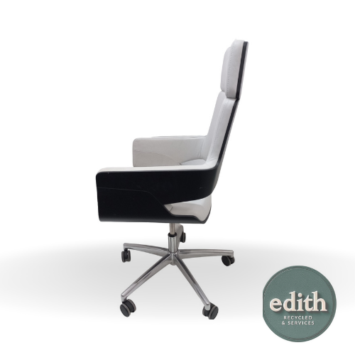 SILLA OPERATIVA BLANCA THONEY