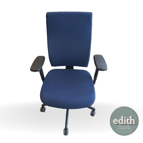 SILLA OPERATIVA AZUL E.O.