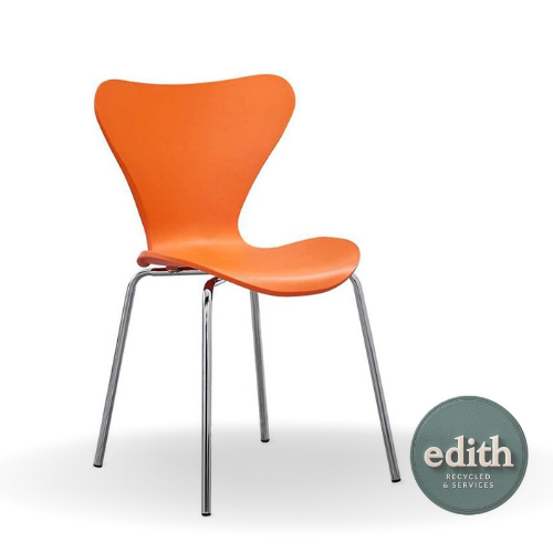 SILLA COLECTIVIDADES NARANJA E.O.