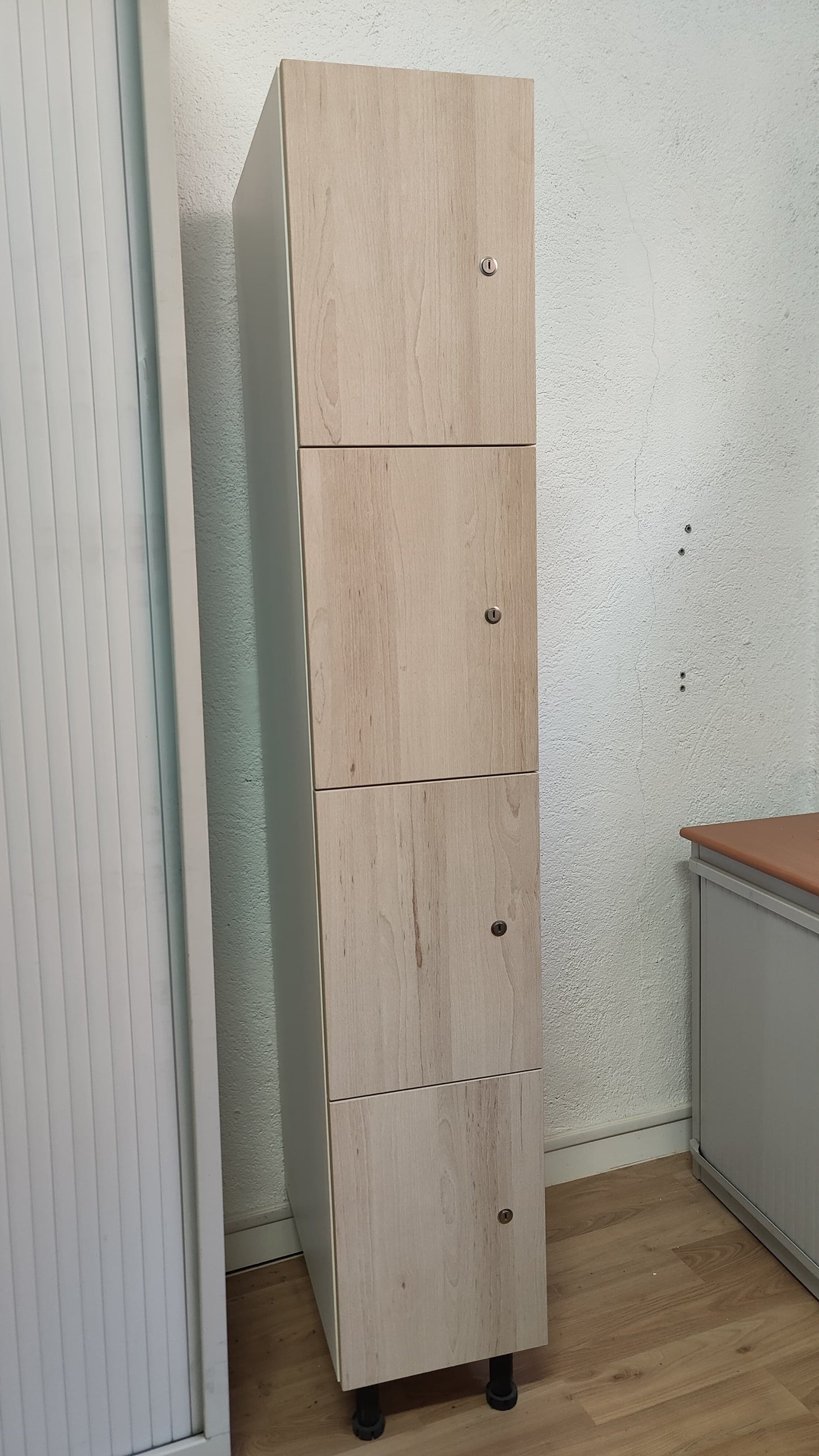 TAQUILLA DE MADERA 4 CAJONES