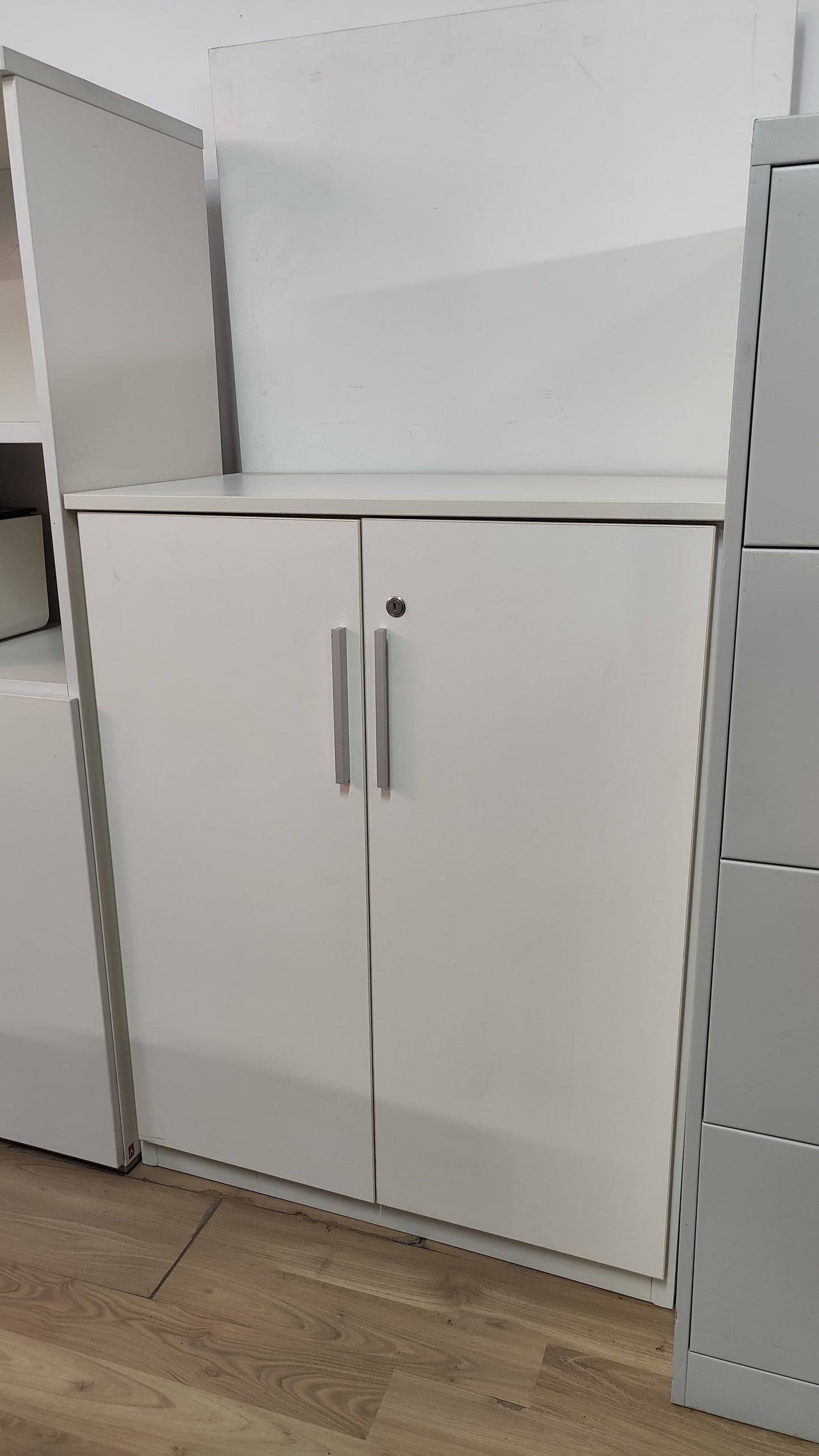 ARMARIO MEDIANO BLANCO MADERA 101X80X45