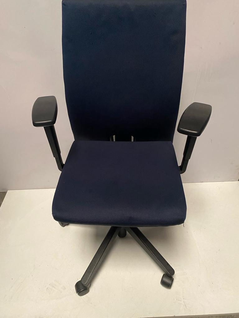 SILLA OPERATIVA AZUL COMFORTO