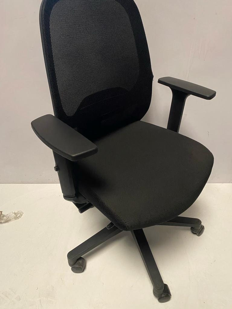 SILLA OPERATIVA RESPALDO REDONDEADO E.O.