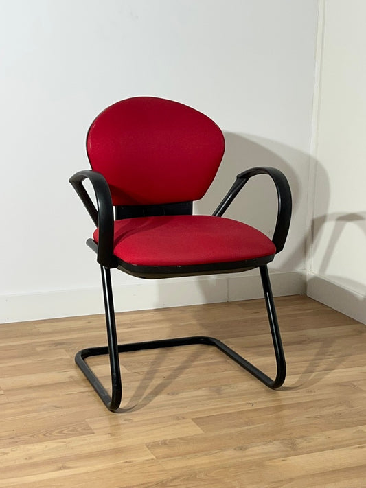 SILLA CONFIDENTE GIROFLEX ROJA