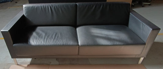 SOFA 3 PLAZAS NEGRO
