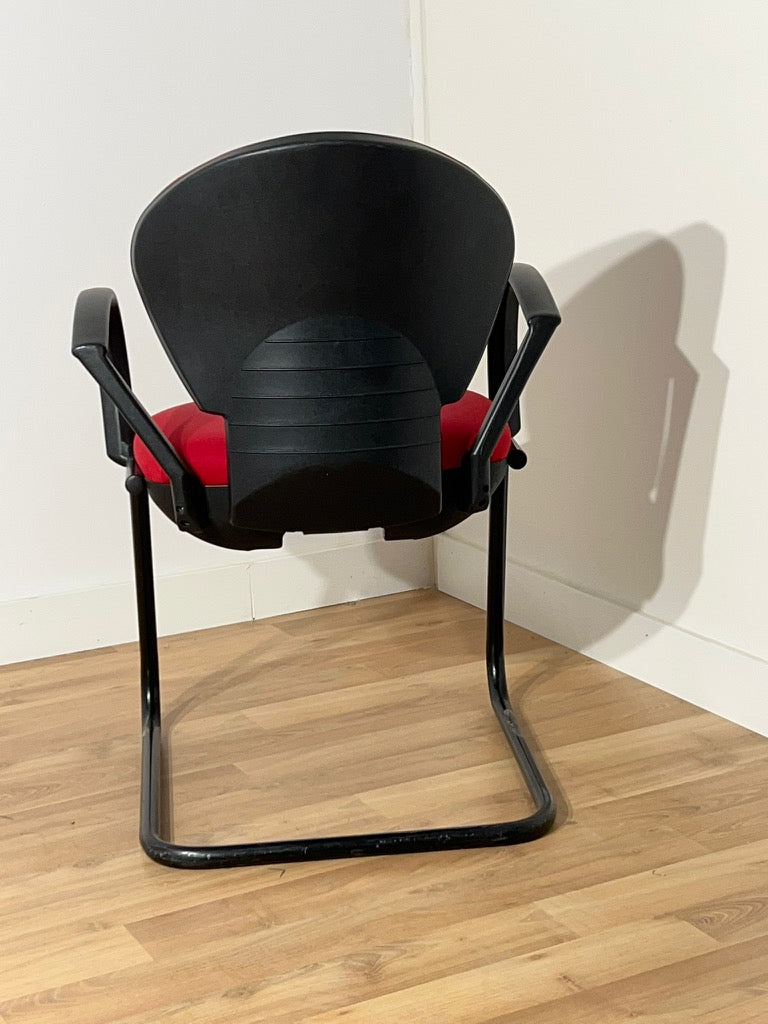 SILLA CONFIDENTE GIROFLEX ROJA