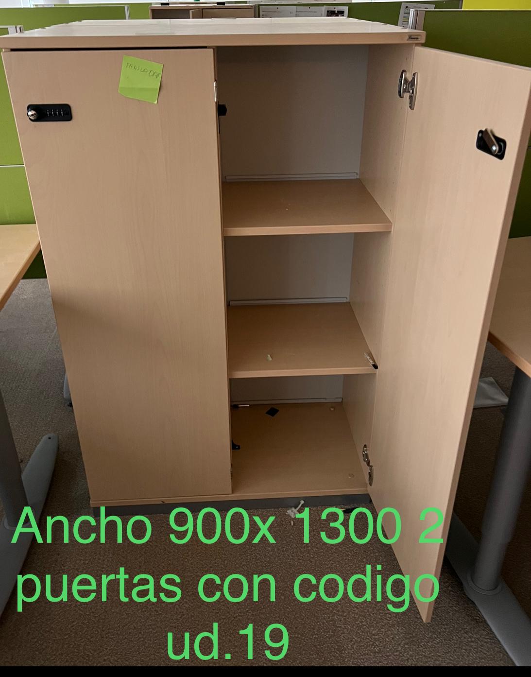 ARMARIO MEDIANO MADERA 130X90 CODIGO