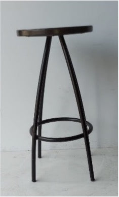 TABURETE MADERA OVALADO