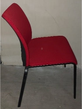 SILLA CONFIDENTE STEELCASE ROJA