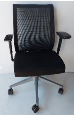 SILLA OPERATIVA NEGRA 5R AL E.O.