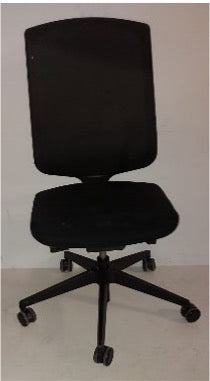 SILLA OPERATIVA NEGRA SIN BRAZOS