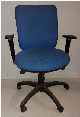 SILLA OPERATIVA CON RUEDAS E.O. LISTA PARA RETAPIZAR COLORES A ELEGIR