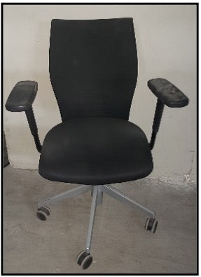 SILLA OPERATIVA NEGRA DYNAMOBEL