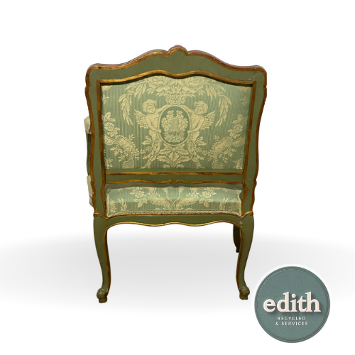 SILLÓN CLASICO VERDE