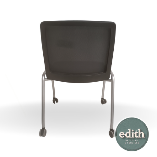 SILLA CONFIDENTE AZUL CON RUEDAS HAWORTH