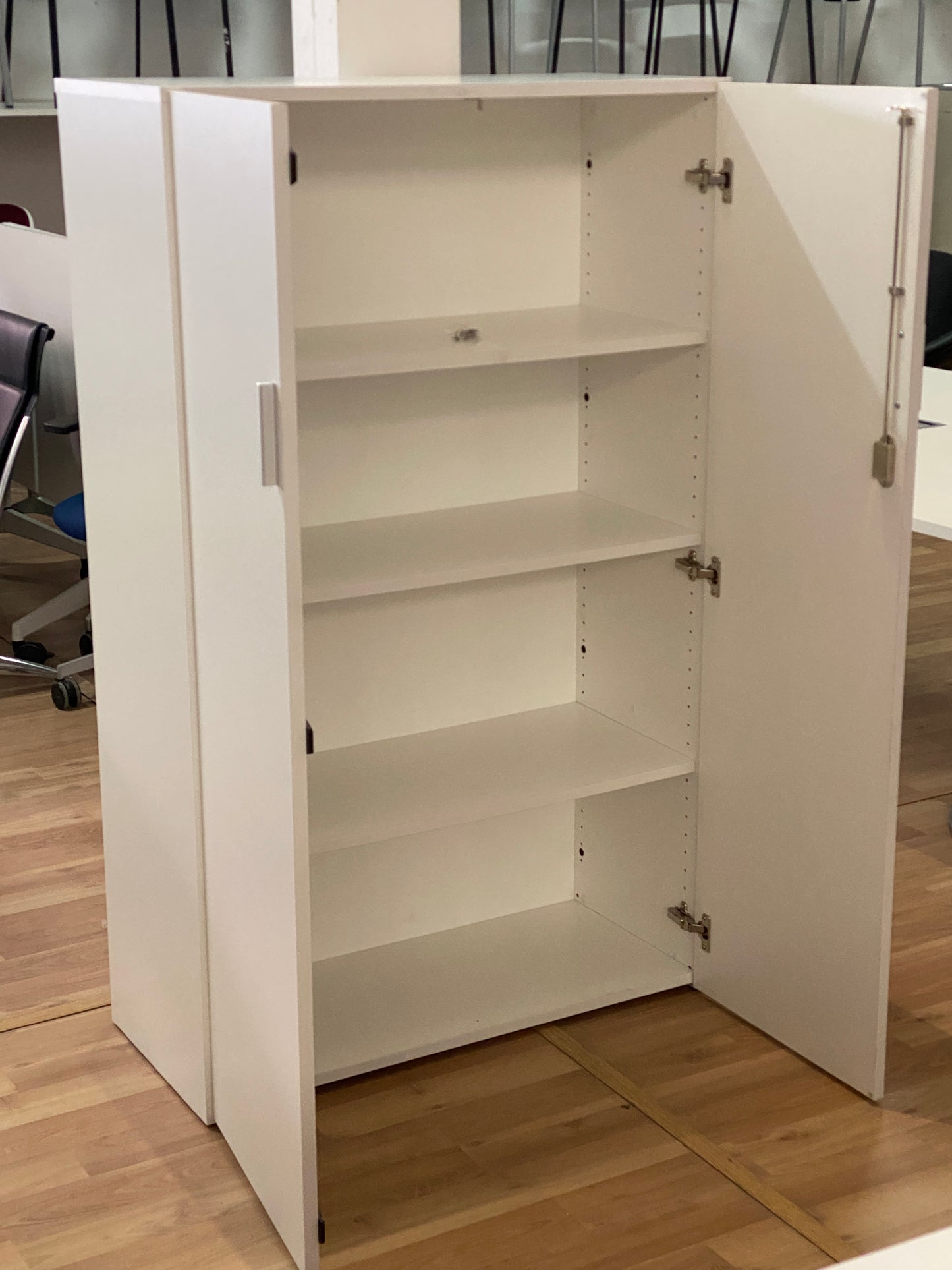 ARMARIO ALTO BLANCO MADERA 150X90X43