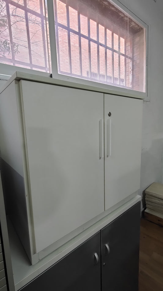 ARMARIO BAJO BLANCO MADERA 73X80X45