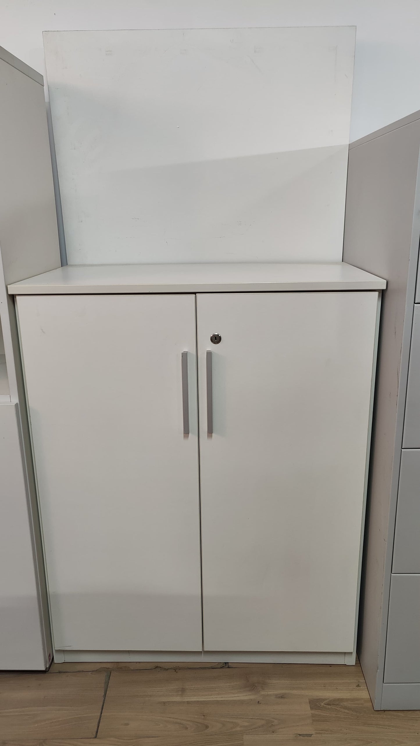 ARMARIO MEDIANO BLANCO MADERA 101X80X45